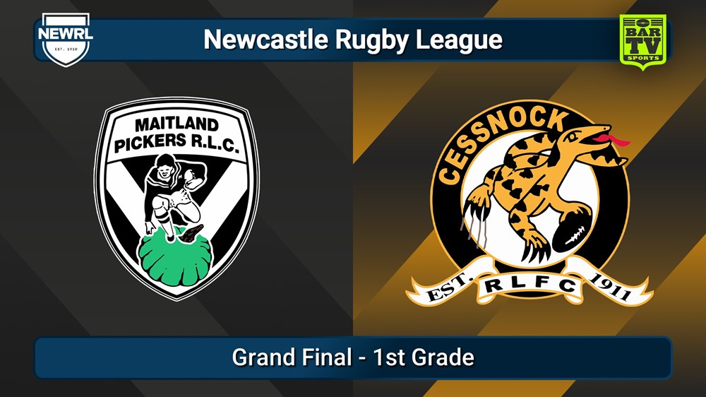 250921-video-Newcastle RL Grand Final - 1st Grade - Maitland Pickers v Cessnock Goannas Slate Image