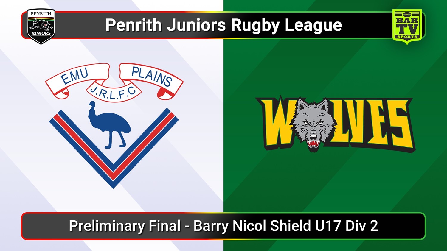 250906-video-Penrith & District Junior Rugby League Preliminary Final - Barry Nicol Shield U17 Div 2 - Emu Plains v Windsor Wolves Slate Image