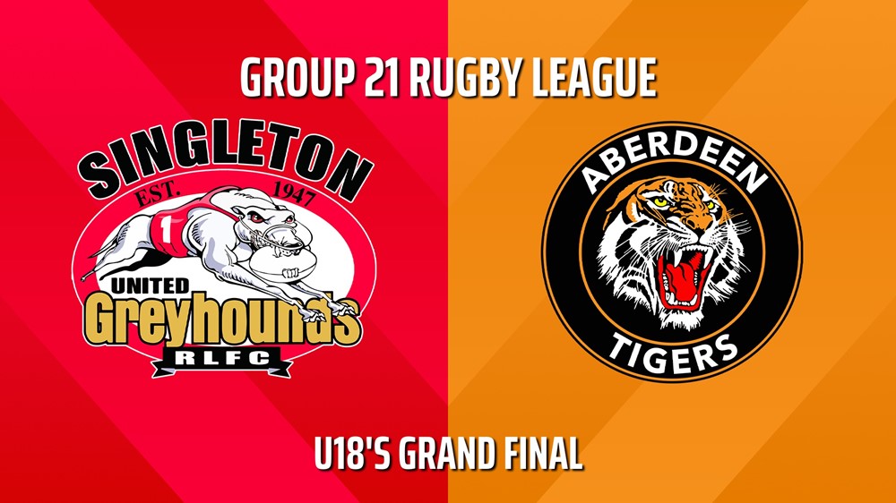 250907-video-Group 21 Rugby League Grand Final - U18 - Singleton Greyhounds v Aberdeen Tigers Slate Image
