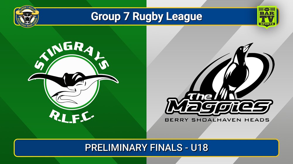 250920-video-South Coast PRELIMINARY FINALS - U18 - Stingrays of Shellharbour v Berry-Shoalhaven Heads Slate Image