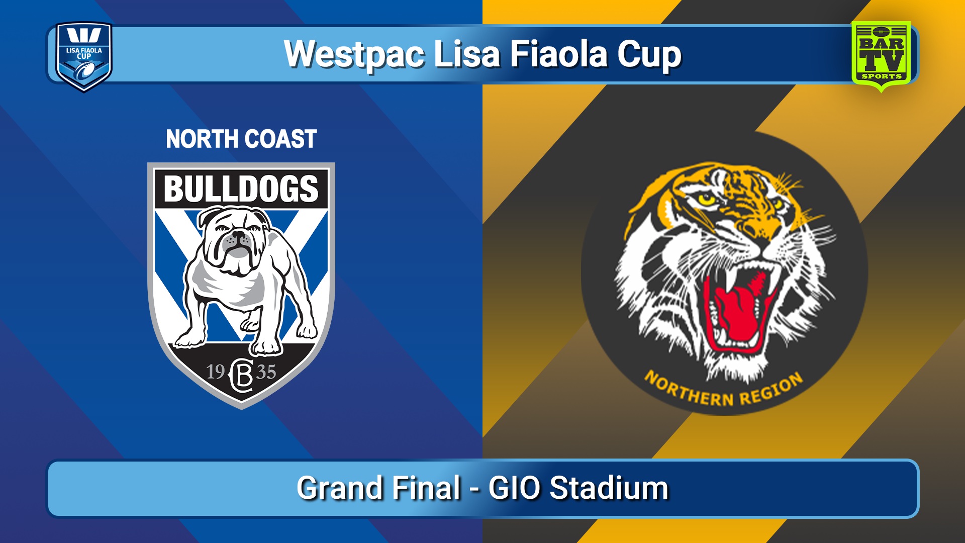 250329-video-Westpac Lisa Fiaola Cup (Regional) Grand Final - North Coast Bulldogs v Northern Tigers Slate Image
