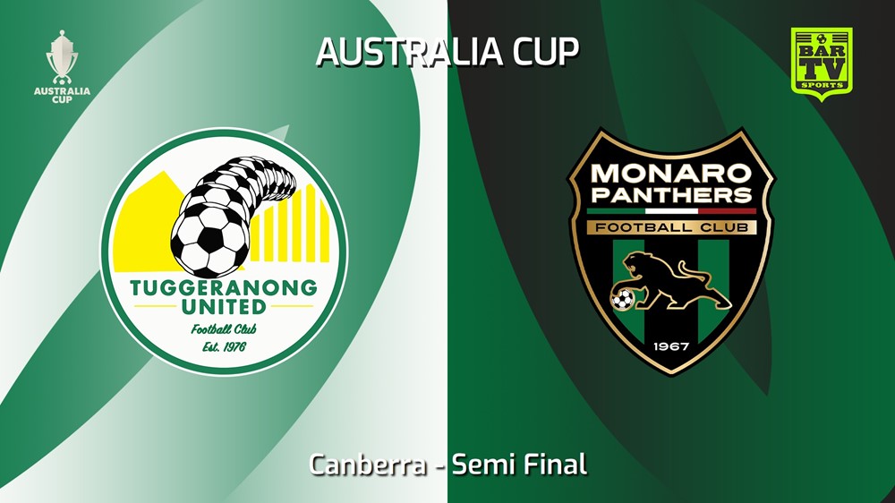 240522-video-Australia Cup Qualifying Canberra Semi Final - Tuggeranong United v Monaro Panthers Slate Image