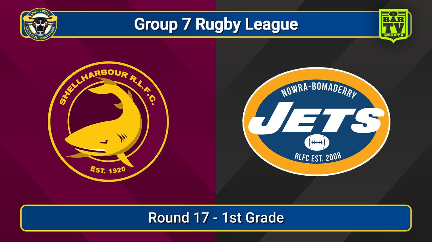 250823-video-South Coast Round 17 - 1st Grade - Shellharbour Sharks v Nowra-Bomaderry  Slate Image