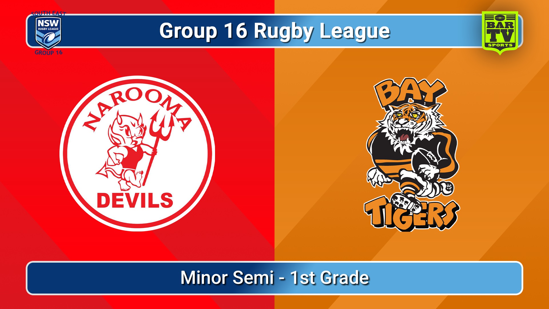 260815-video-Group 16 Rugby League  Minor Semi - 1st Grade - Narooma Devils v Bateman's Bay Tigers Slate Image