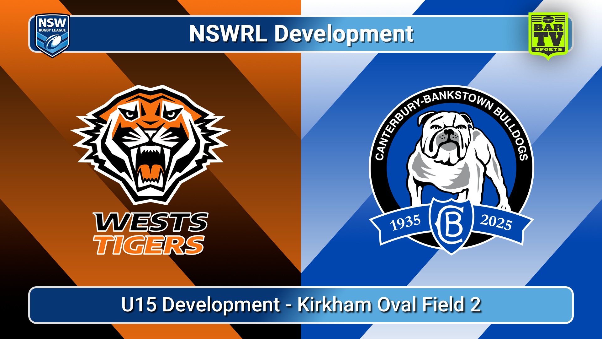 250710-video-NSWRL Development Development Gala Match 10 - U15 Development - Wests Tigers v Canterbury-Bankstown Bulldogs Slate Image