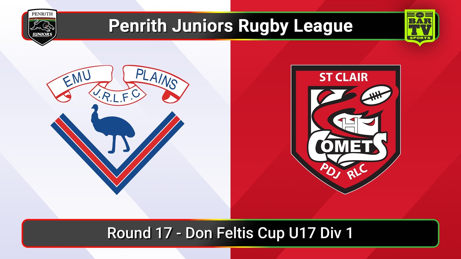 250816-video-Penrith & District Junior Rugby League Round 17 - Don Feltis Cup U17 Div 1 - Emu Plains v St Clair Slate Image