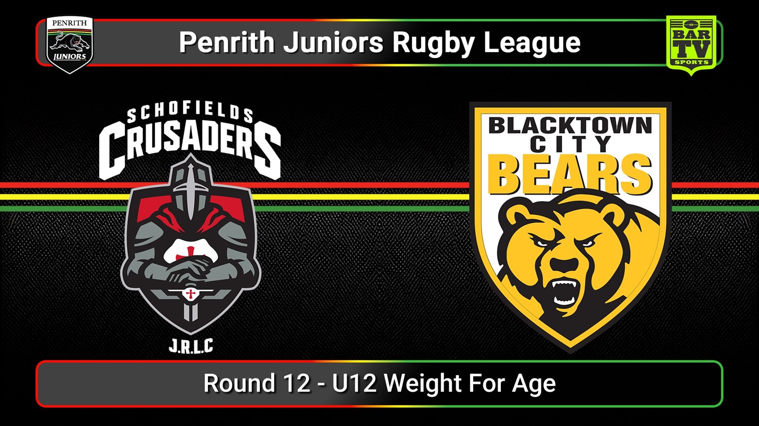 250801-video-Penrith & District Junior Rugby League Round 12 - U12 Weight For Age - Schofields Crusaders v Blacktown City Slate Image