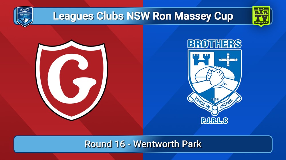 250720-video-Ron Massey Cup Round 16 - Glebe Dirty Reds v Brothers Slate Image