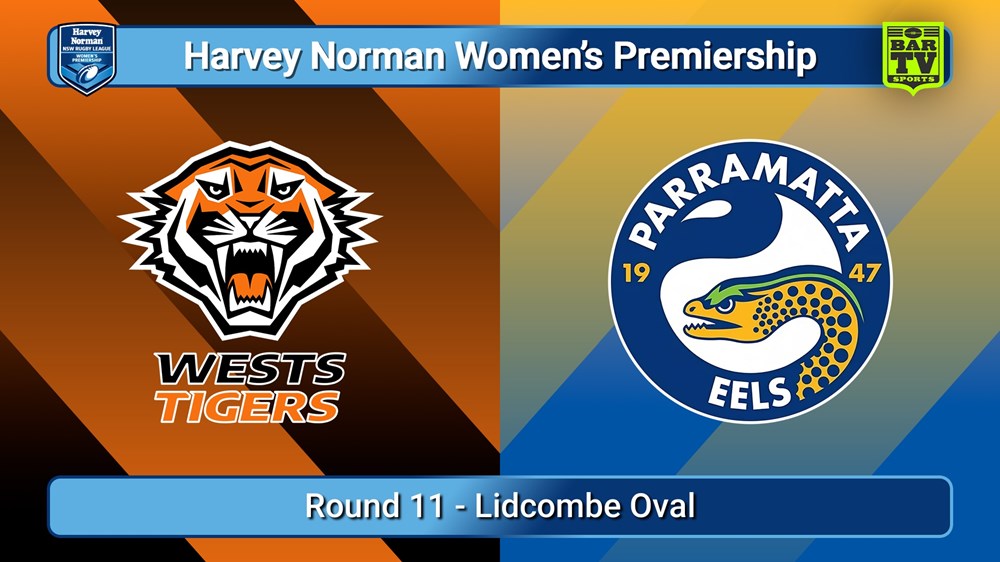 250913-video-Harvey Norman NSW Women's Premiership Round 11 - Wests Tigers v Parramatta Eels Slate Image