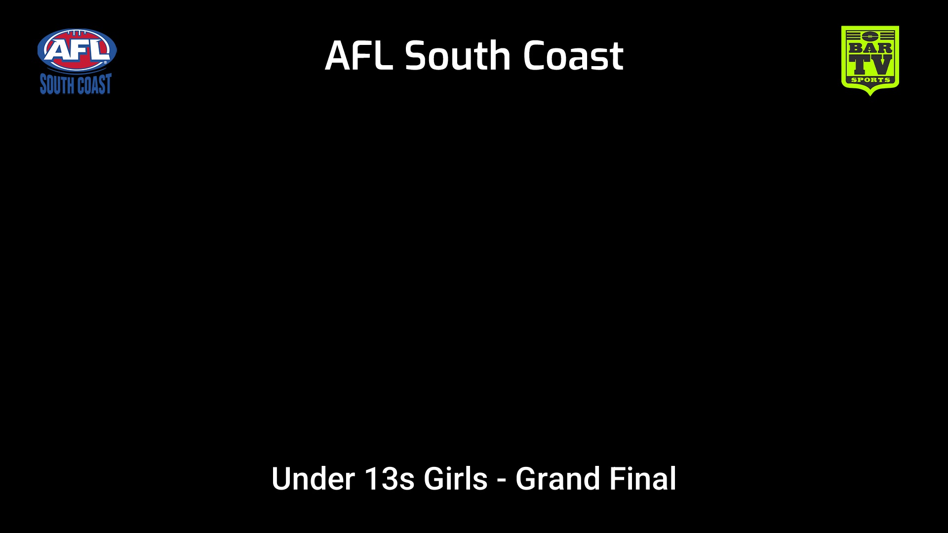 260830-video-AFL South Coast Juniors Grand Final - Under 13s Girls - Shellharbour Swans  v Kiama Power  Slate Image
