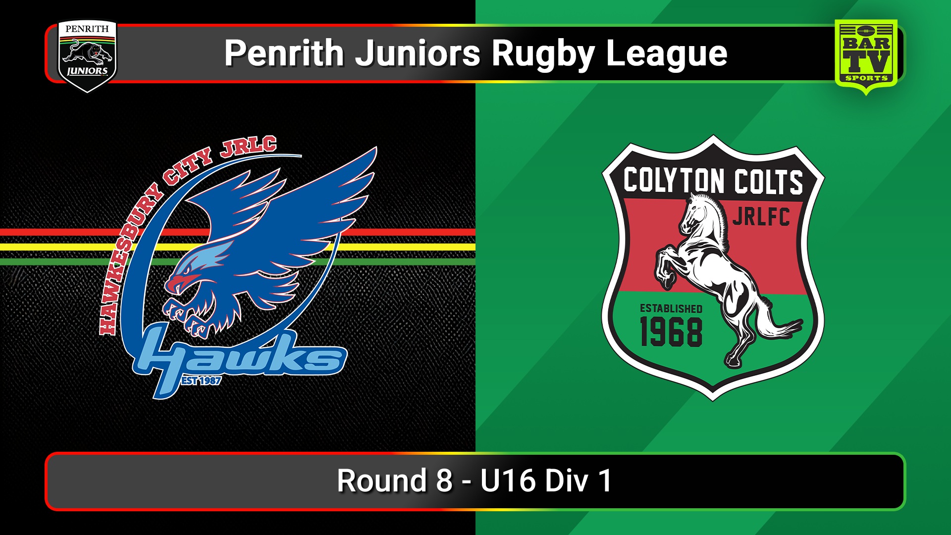 250613-video-Penrith & District Junior Rugby League Round 8 - U16 Div 1 - Hawkesbury City v Colyton Slate Image