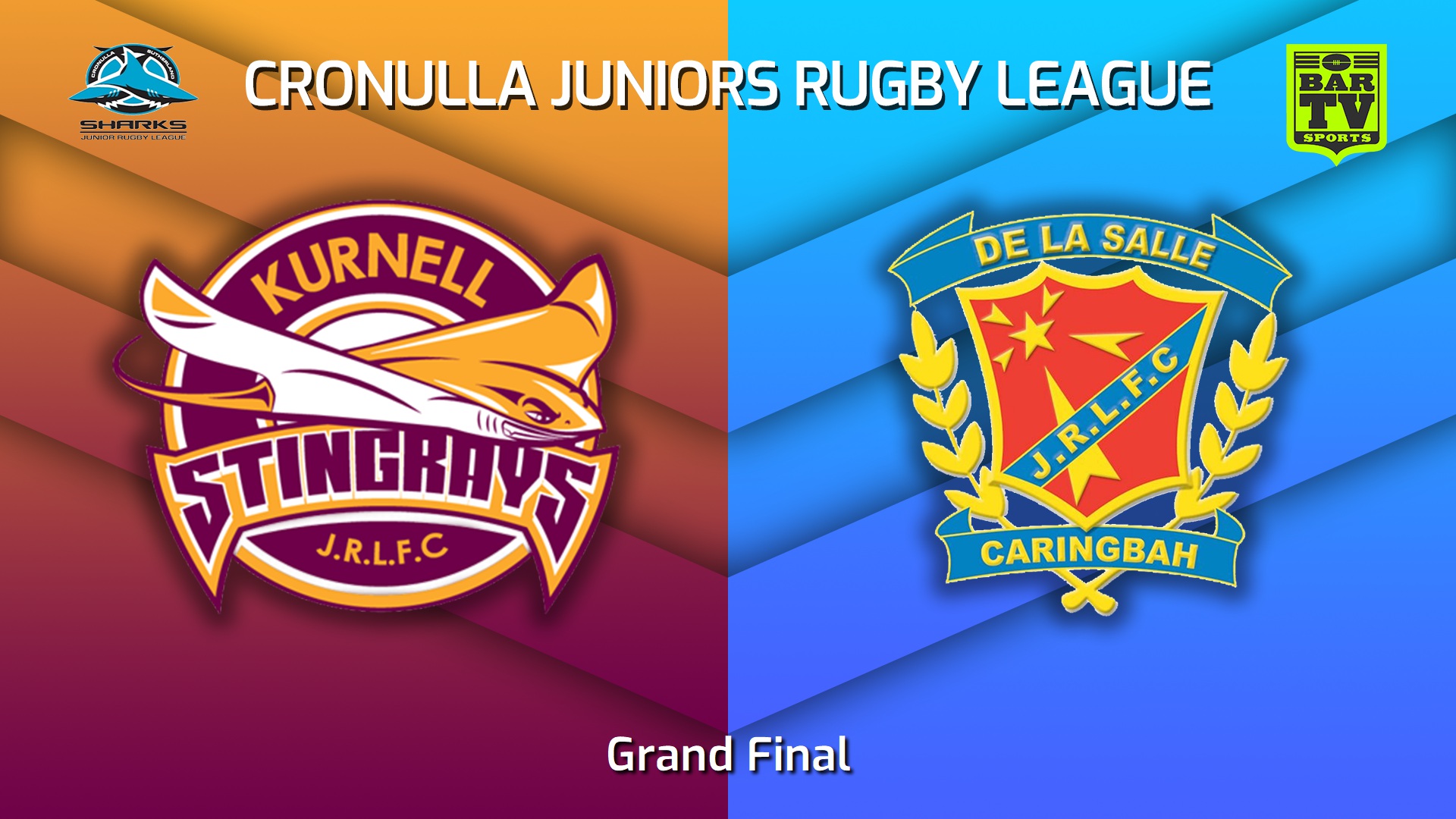 230827-Cronulla Juniors Grand Final - U9 Gold Blues Tag - Kurnell Stingrays v De La Salle Slate Image
