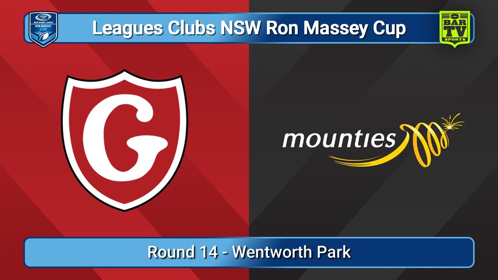 250706-video-Ron Massey Cup Round 14 - Glebe Dirty Reds v Mounties Slate Image