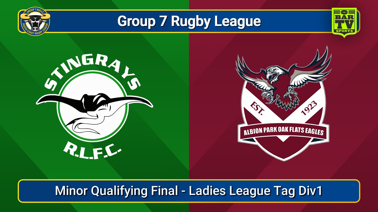 250906-video-South Coast Minor Qualifying Final - Ladies League Tag Div1 - Stingrays of Shellharbour v Albion Park Oak Flats Slate Image