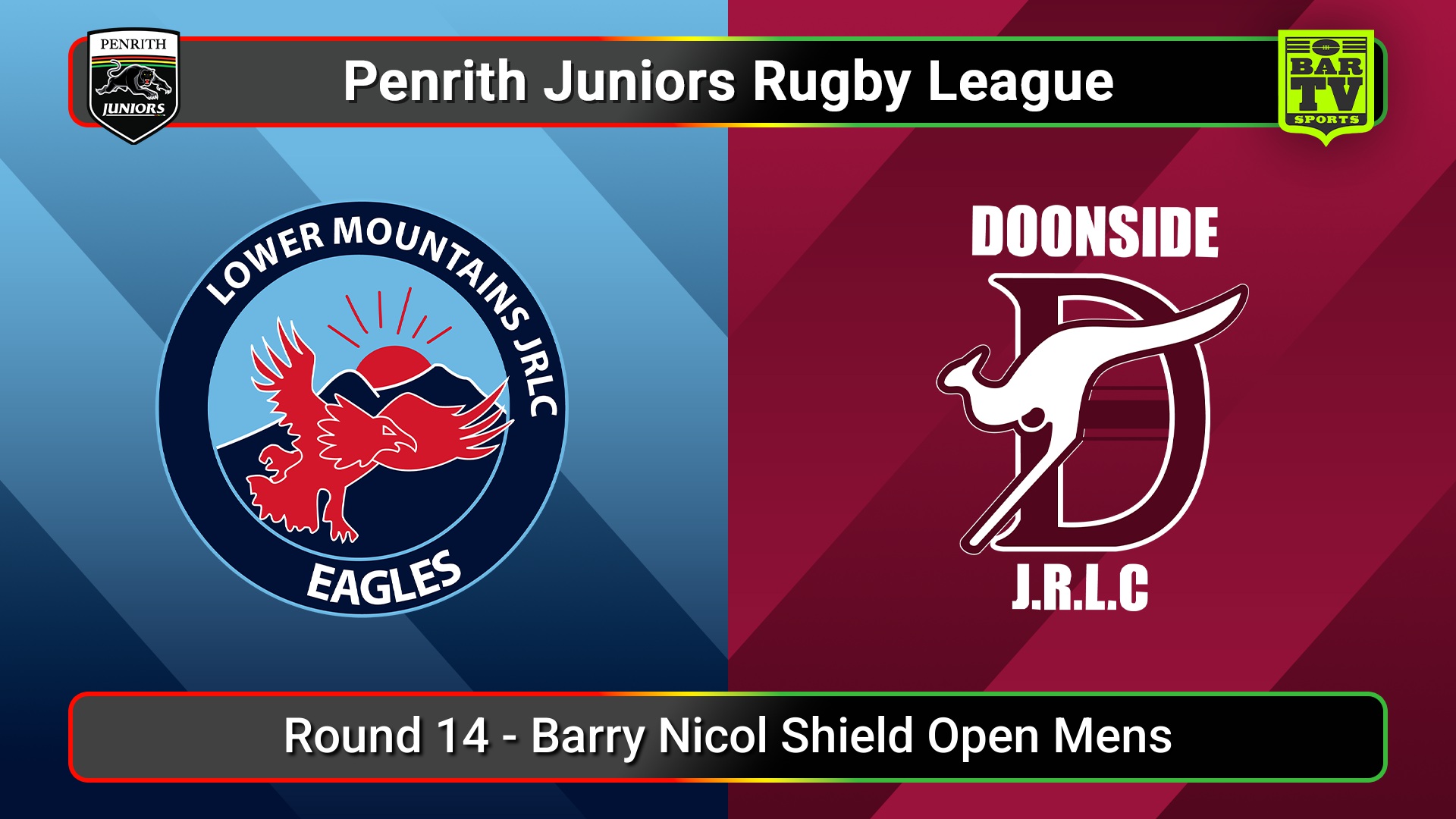 250719-video-Penrith & District Junior Rugby League Round 14 - Barry Nicol Shield Open Mens - Lower Mountains v Doonside Slate Image