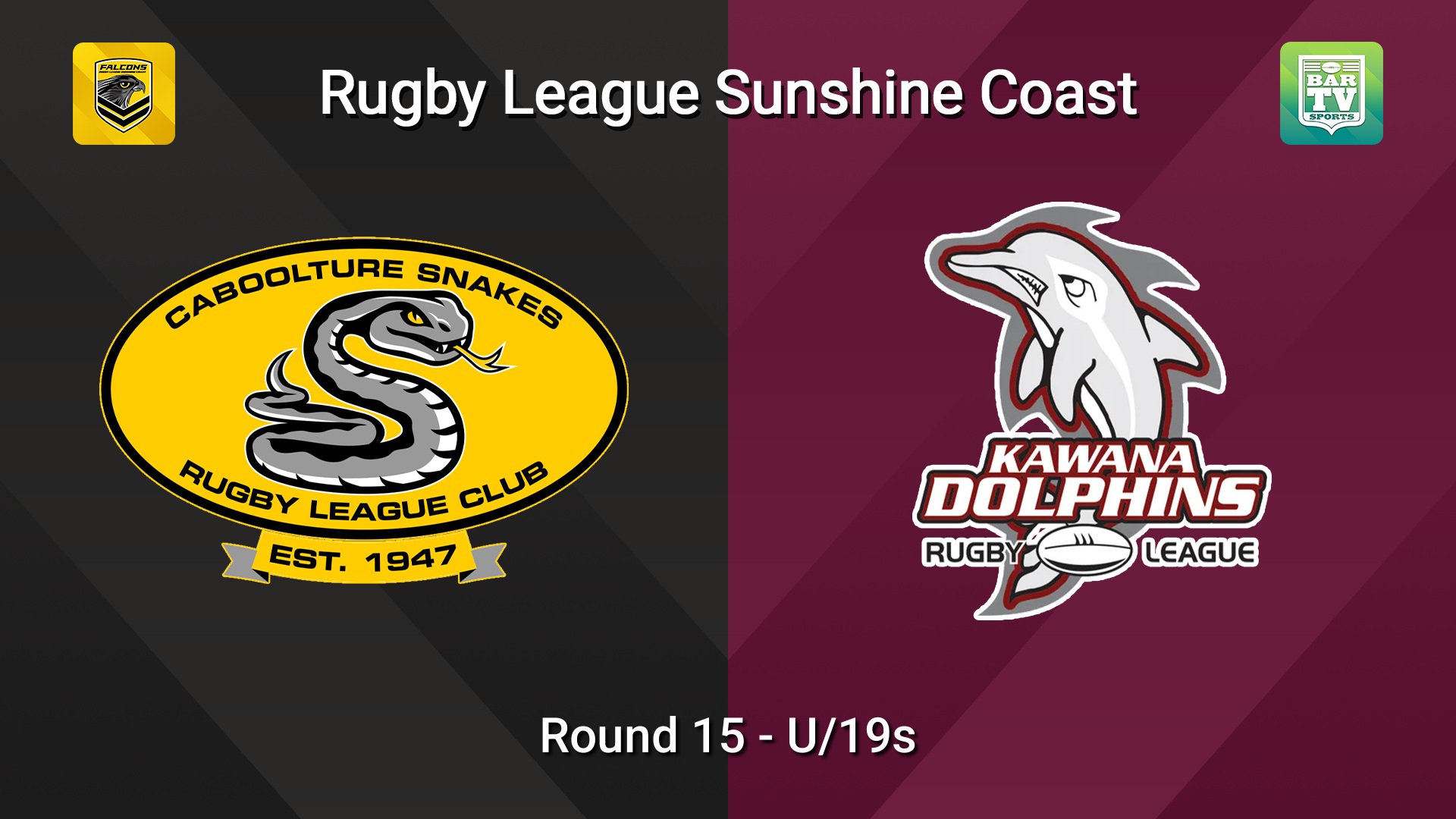 260726-video-Sunshine Coast RL Round 15 - U/19s - Caboolture Snakes v Kawana Dolphins Slate Image