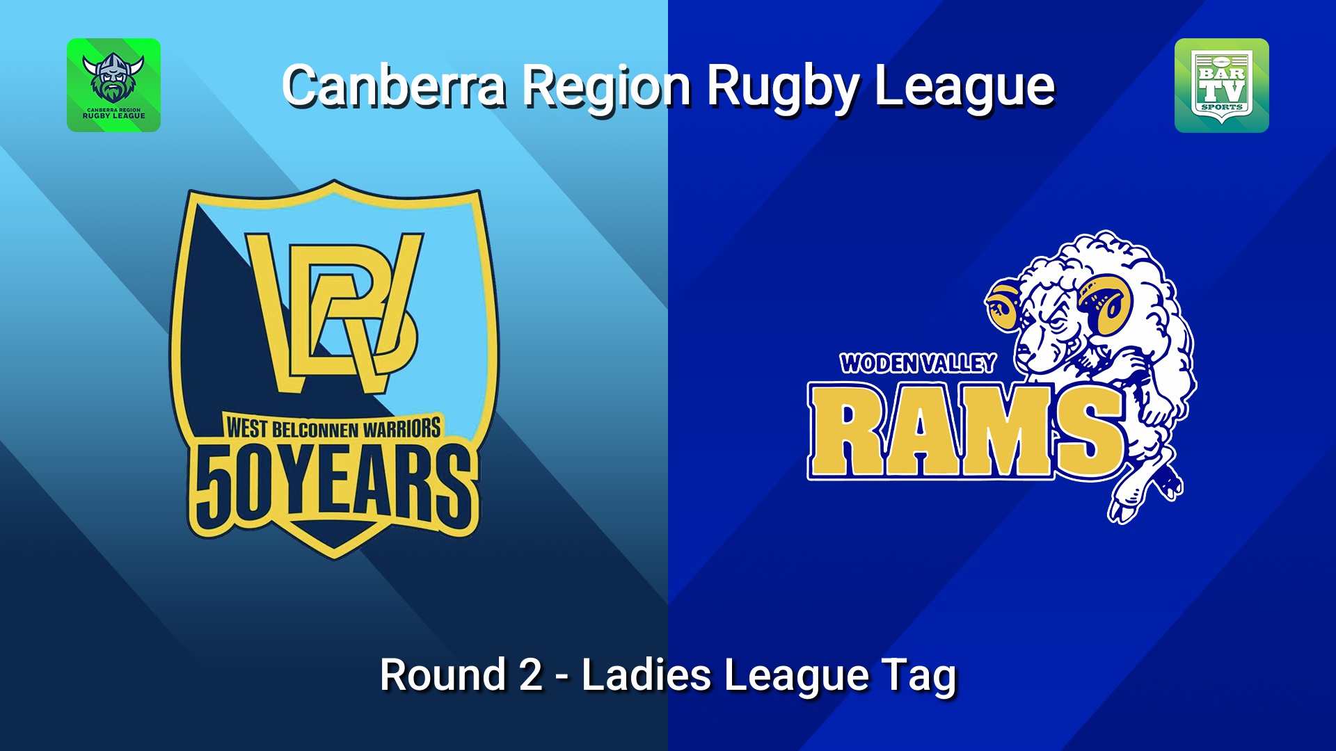260419-video-Canberra Round 2 - Ladies League Tag - West Belconnen Warriors v Woden Valley Rams Slate Image