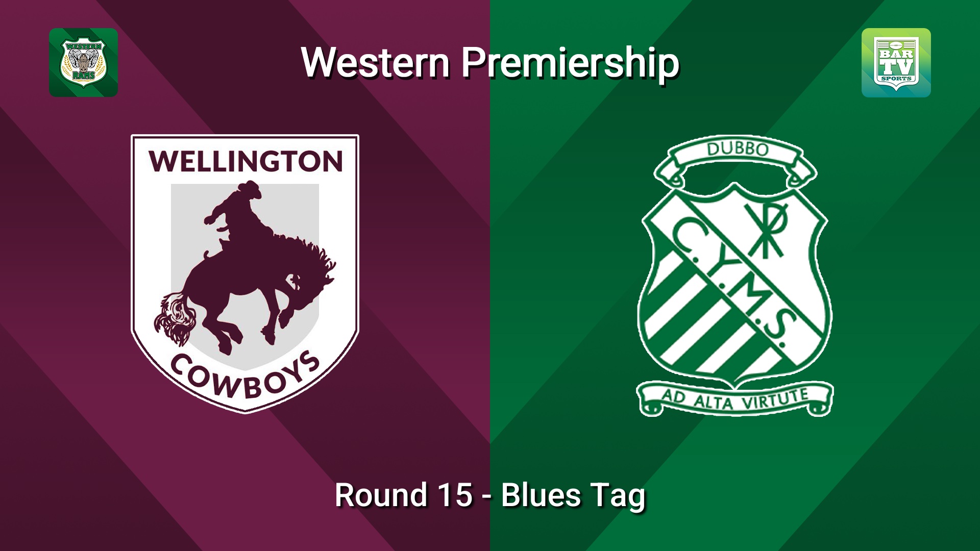 260809-video-Western Premiership Round 15 - Blues Tag - Wellington Cowboys v Dubbo CYMS Minigame Slate Image