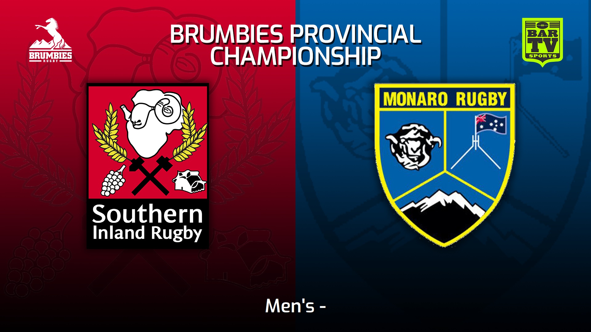 240608-video-Brumbies Prov Champs Men's - Southern Inland v Monaro Slate Image