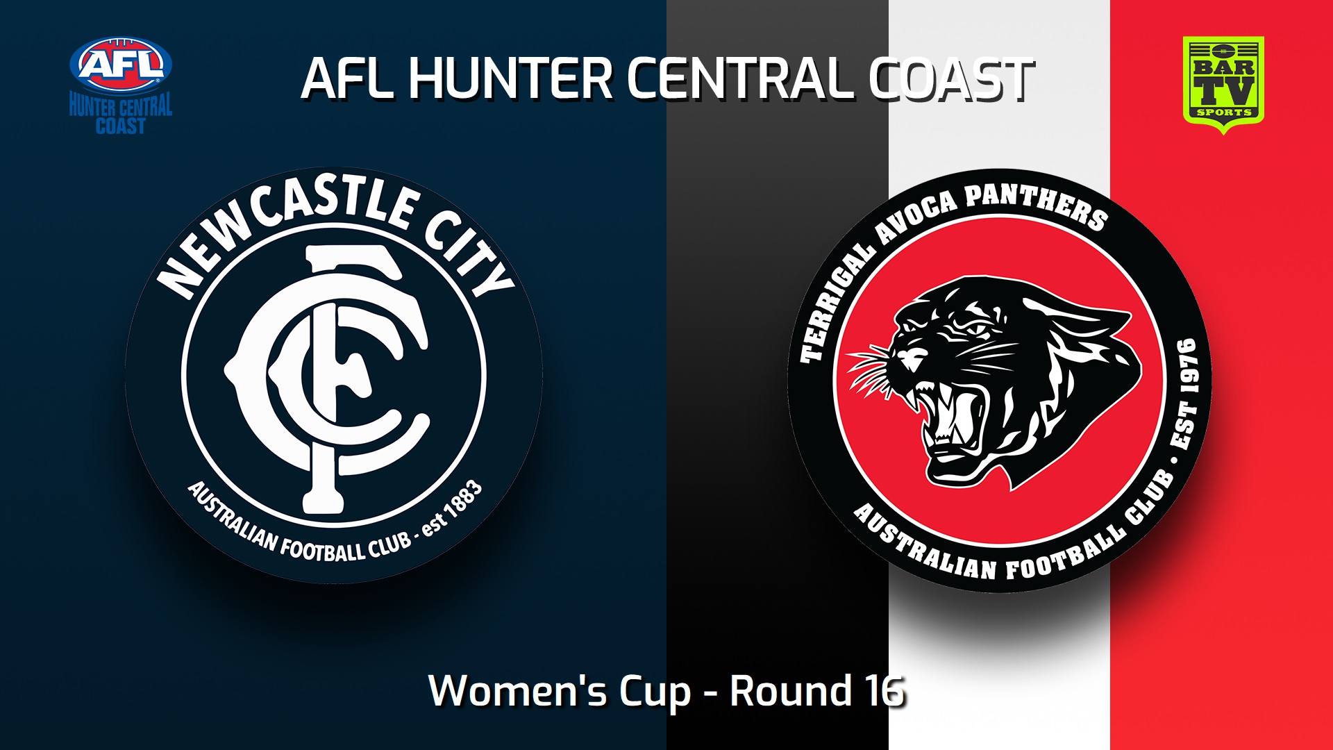 240803-video-AFL Hunter Central Coast Round 16 - Women's Cup - Newcastle City  v Terrigal Avoca Panthers Slate Image