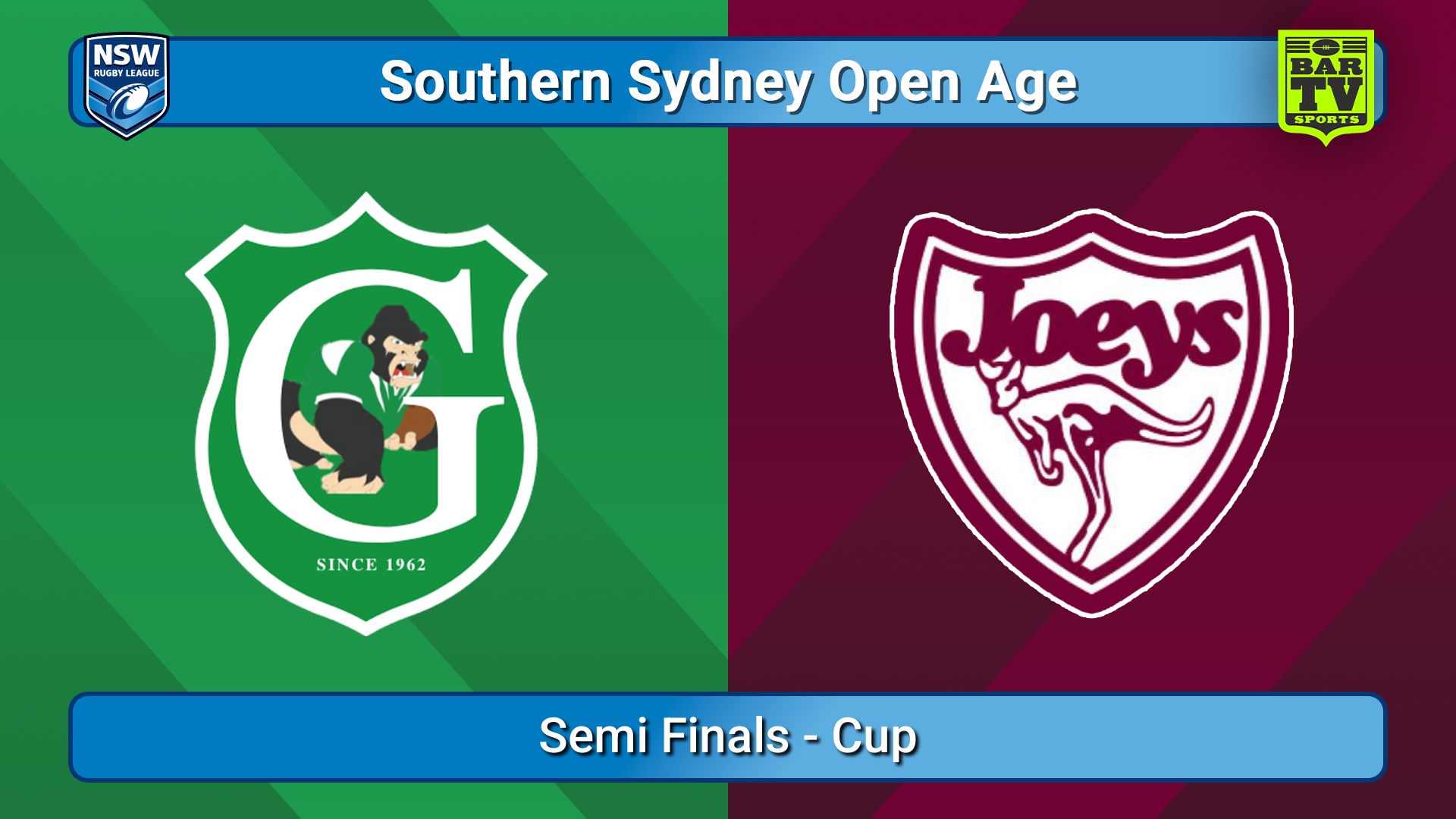 250817-video-S. Sydney Open Semi Finals - Cup - Gymea Gorillas v St Josephs Slate Image