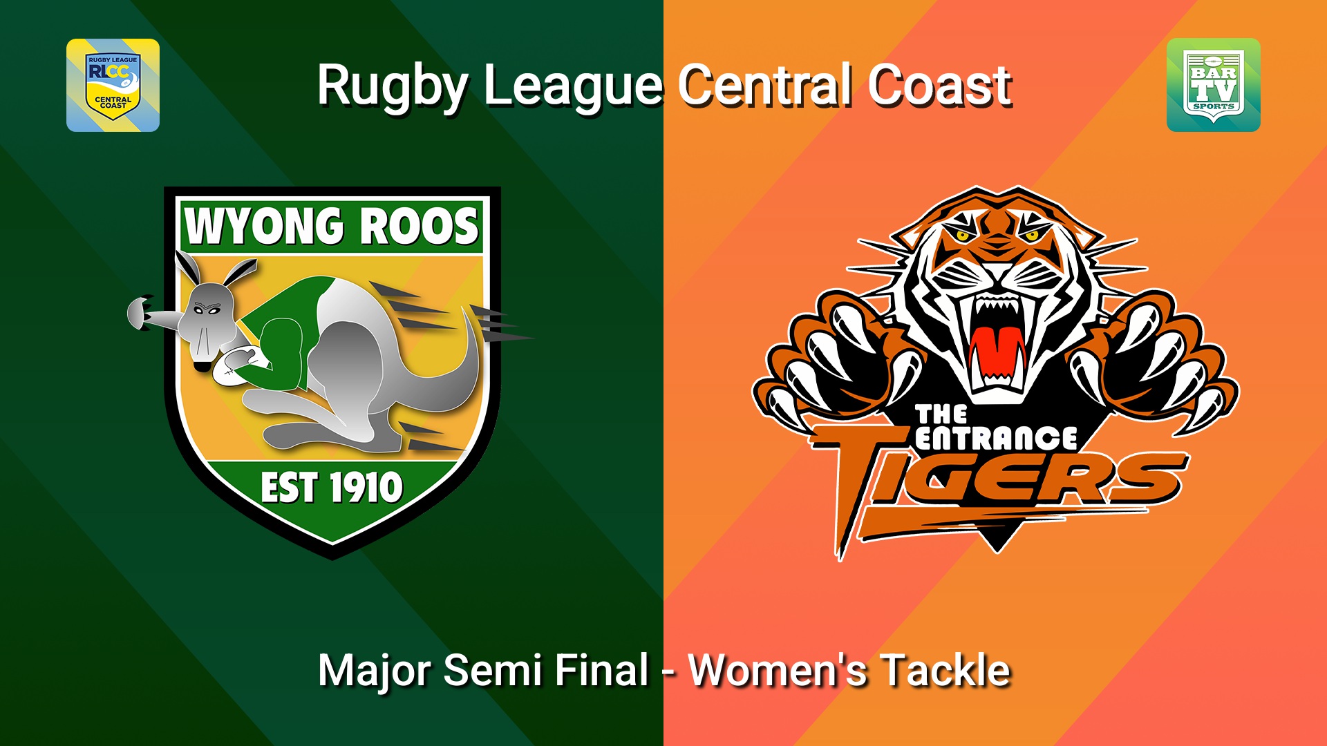 260905-video-RLCC Major Semi Final - Women's Tackle - Wyong Roos v The Entrance Tigers Slate Image