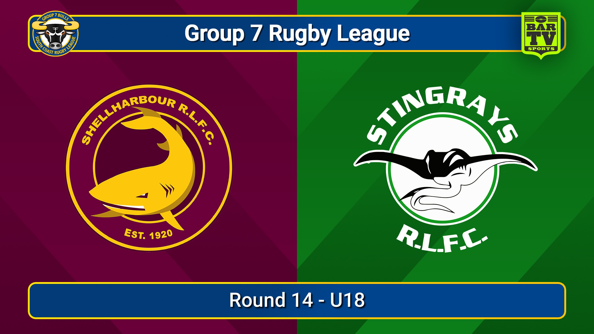 250727-video-South Coast Round 14 - U18 - Shellharbour Sharks v Stingrays of Shellharbour Minigame Slate Image
