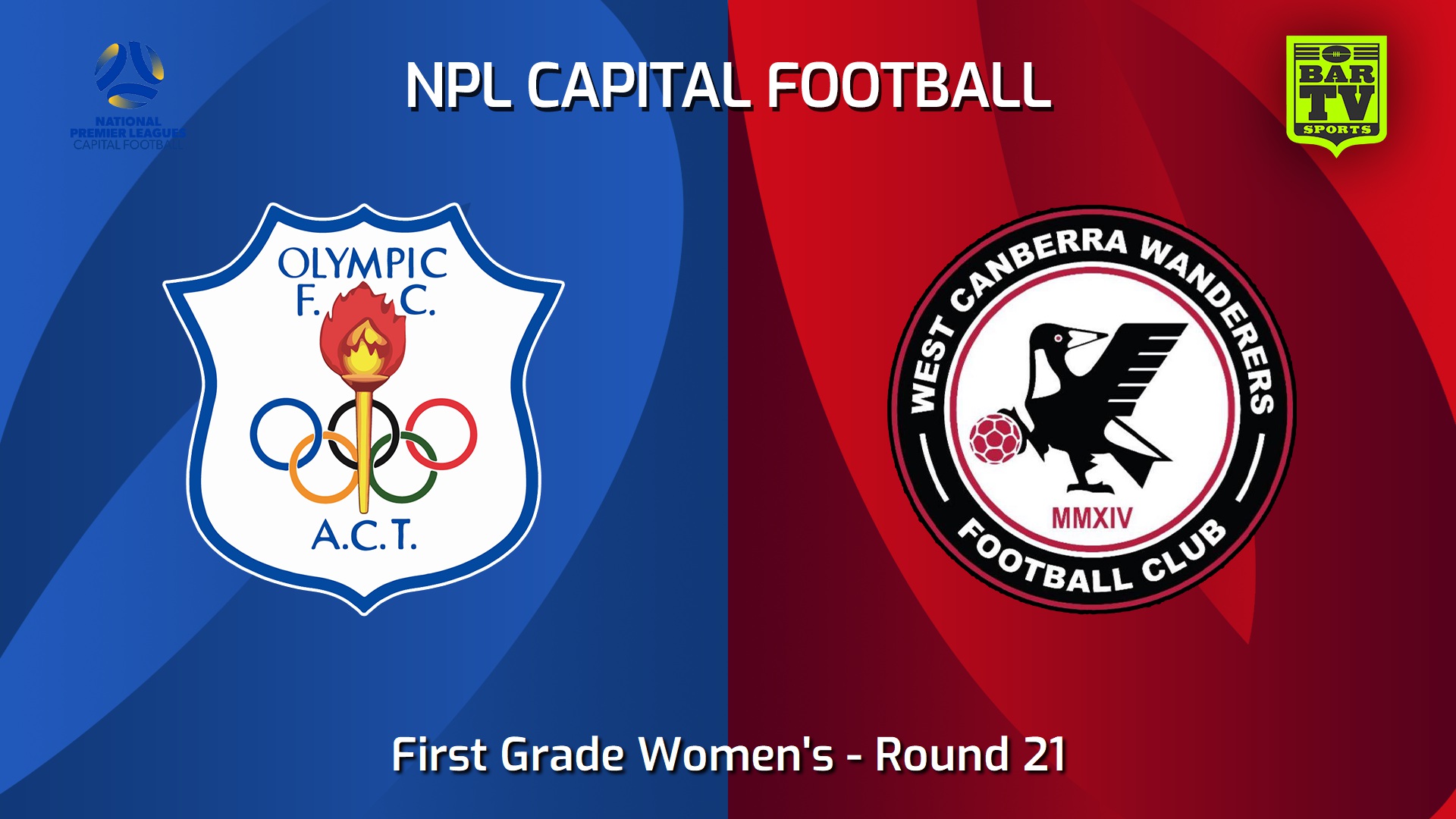 240901-video-Capital Womens Round 21 - Canberra Olympic FC W v West Canberra Wanderers FC W Slate Image