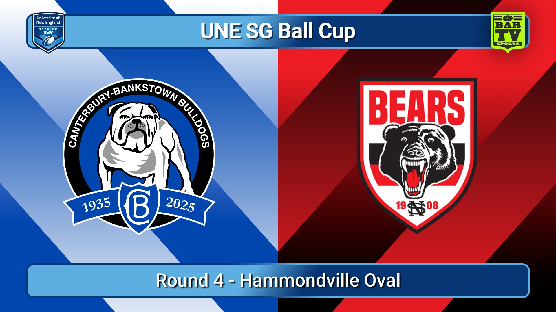 250222-video-UNE SG Ball Cup Round 4 - Canterbury-Bankstown Bulldogs v North Sydney Bears Slate Image