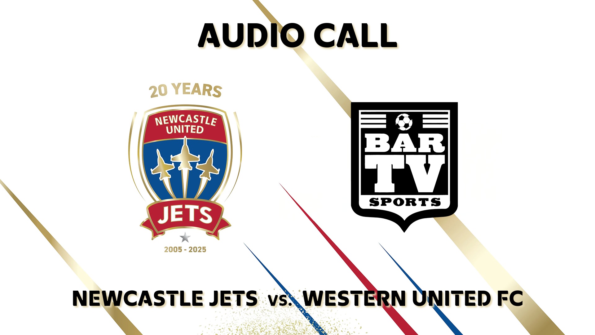 250316-video-Newcastle Jets Audio Call Round 23 - Newcastle Jets v Western United FC Slate Image