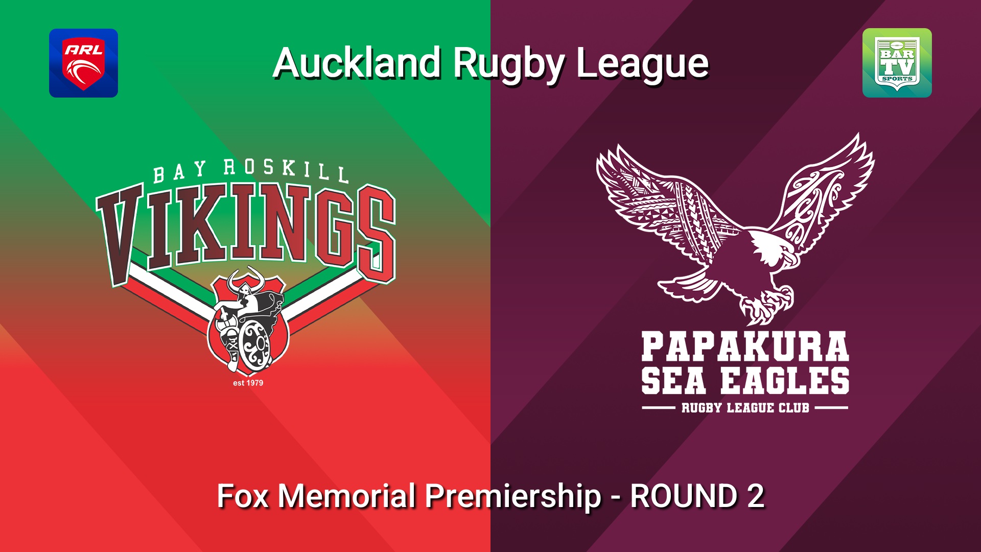 260502-video-Auckland RL ROUND 2 - Fox Memorial Premiership - Bay Roskill Vikings v Papakura Sea Eagles Slate Image