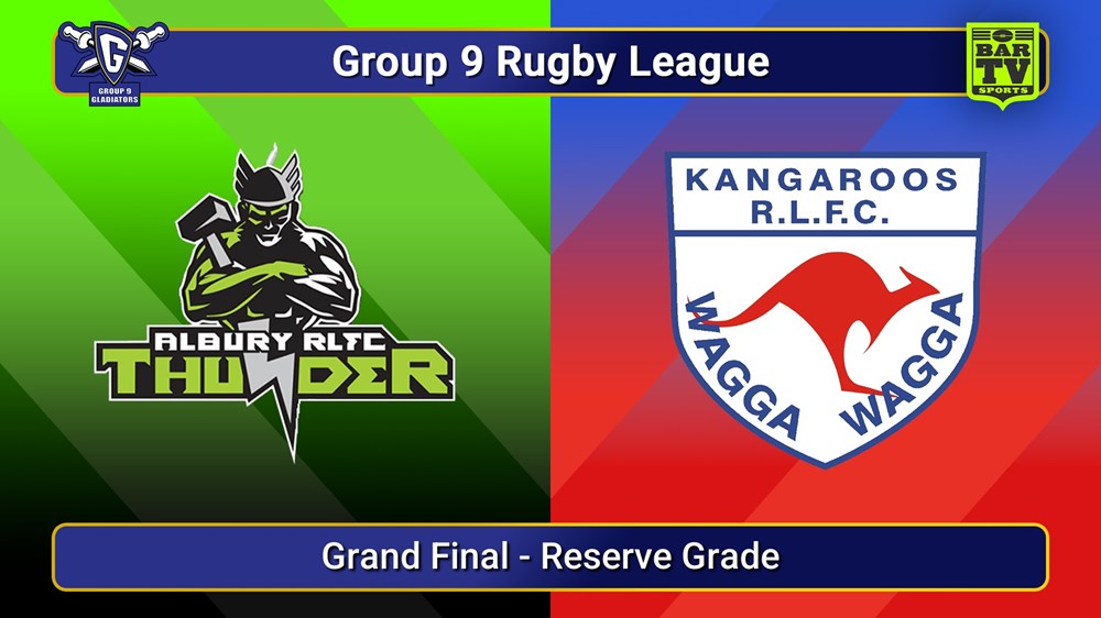 250921-video-Group 9 RL Grand Final - Reserve Grade - Albury Thunder v Wagga Kangaroos Slate Image