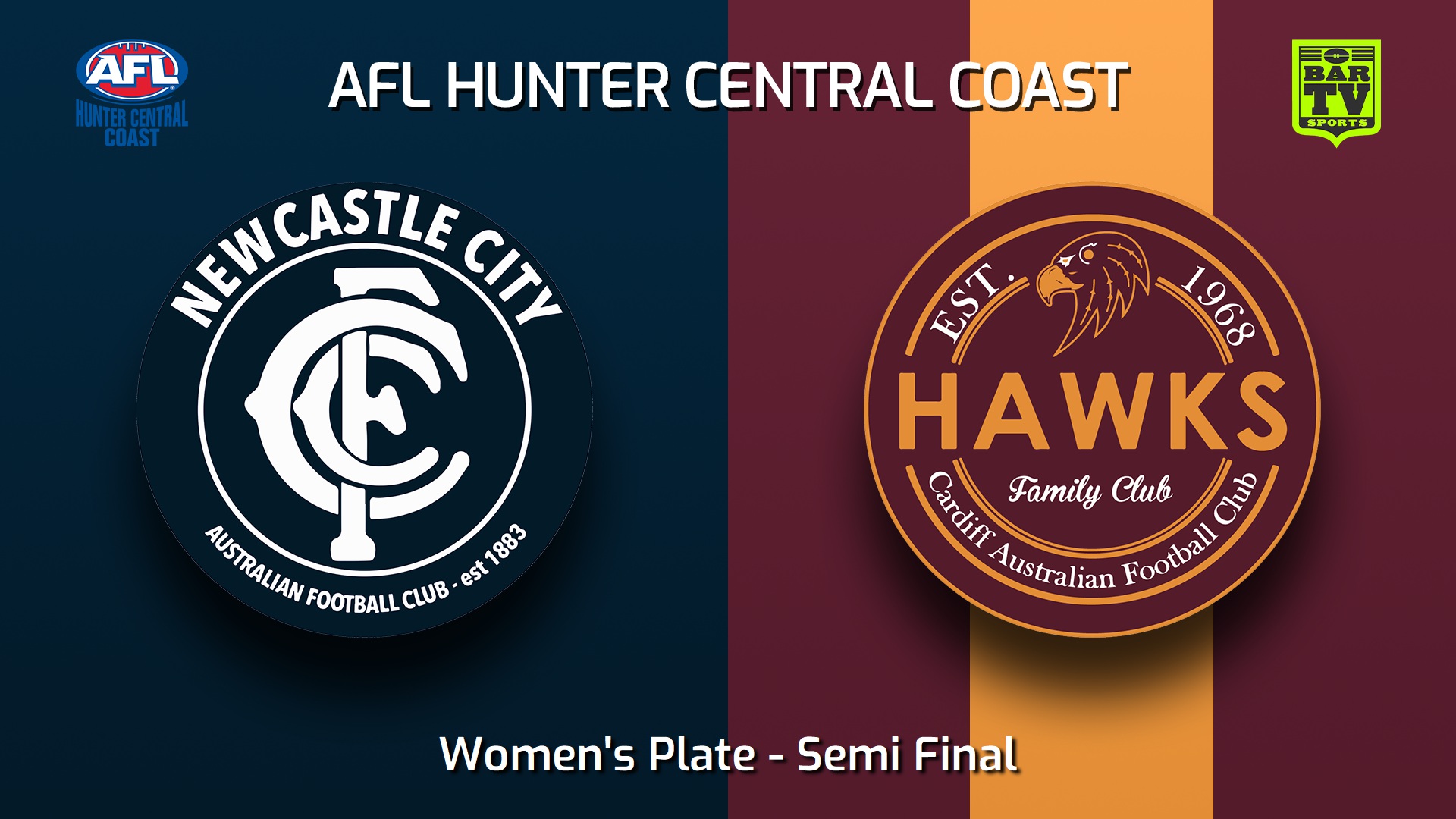 240831-video-AFL Hunter Central Coast Semi Final - Women's Plate - Newcastle City  v Cardiff Hawks Slate Image