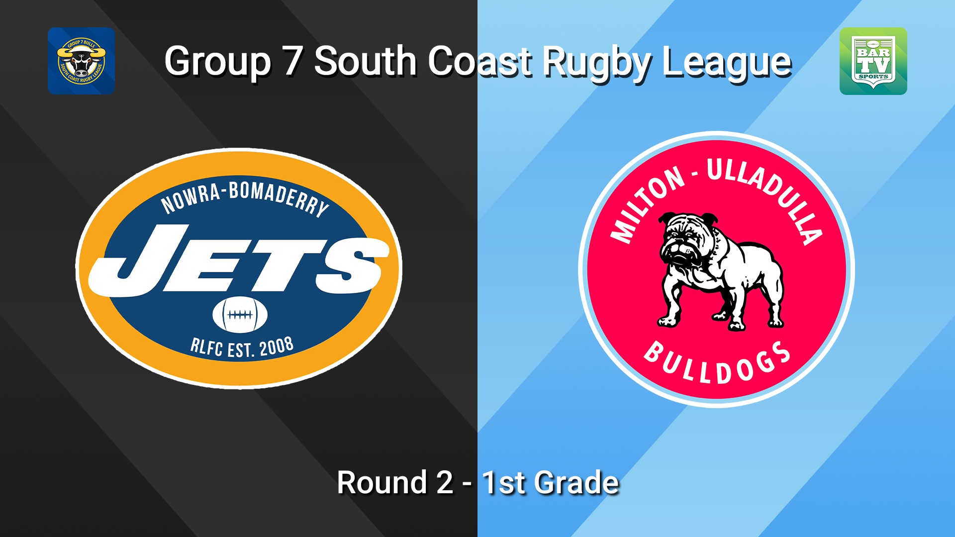 260419-video-South Coast Round 2 - 1st Grade - Nowra-Bomaderry  v Milton-Ulladulla Bulldogs Slate Image