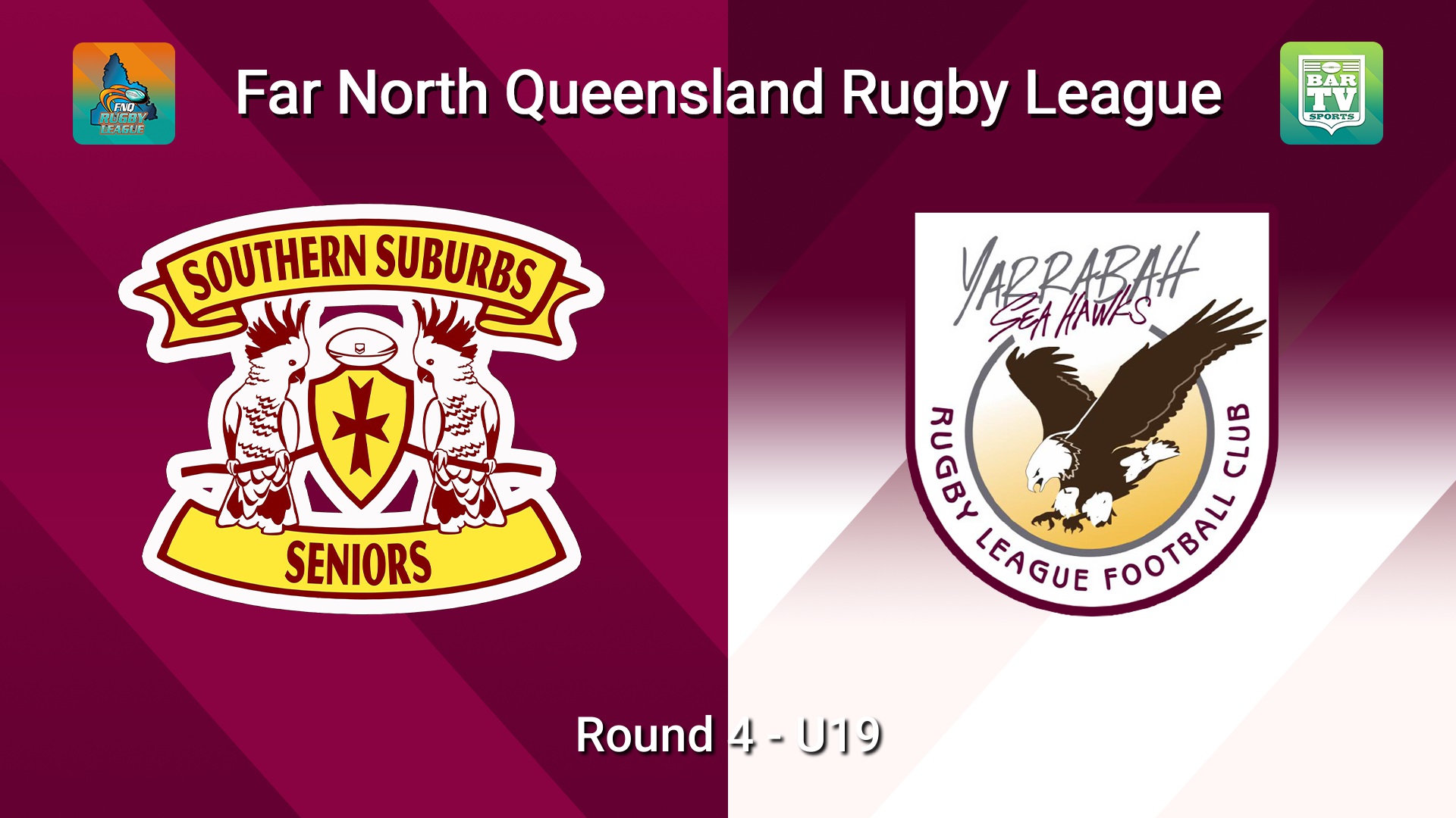 260418-video-FNQ Rugby League Round 4 - O'Neills U19s - Southern Suburbs v Yarrabah Sea Hawks  Slate Image