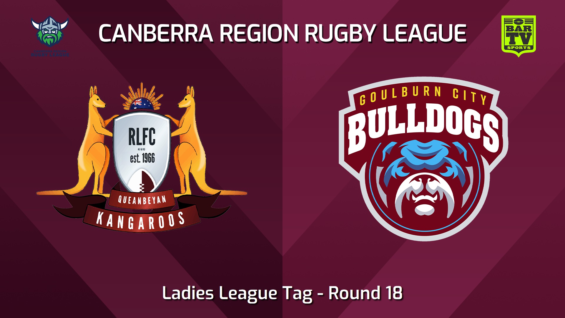 240817-video-Canberra Round 18 - Ladies League Tag - Queanbeyan Kangaroos v Goulburn City Bulldogs Slate Image