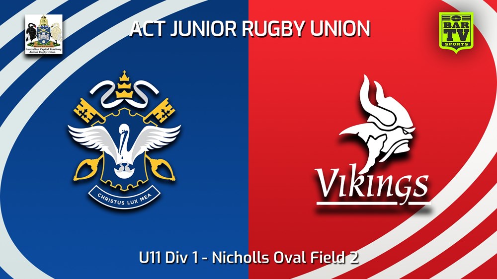 250913-video-ACT Junior Rugby Union Grand Final - U11 Div 2 - St Edmund's v Tuggeranong Vikings Slate Image