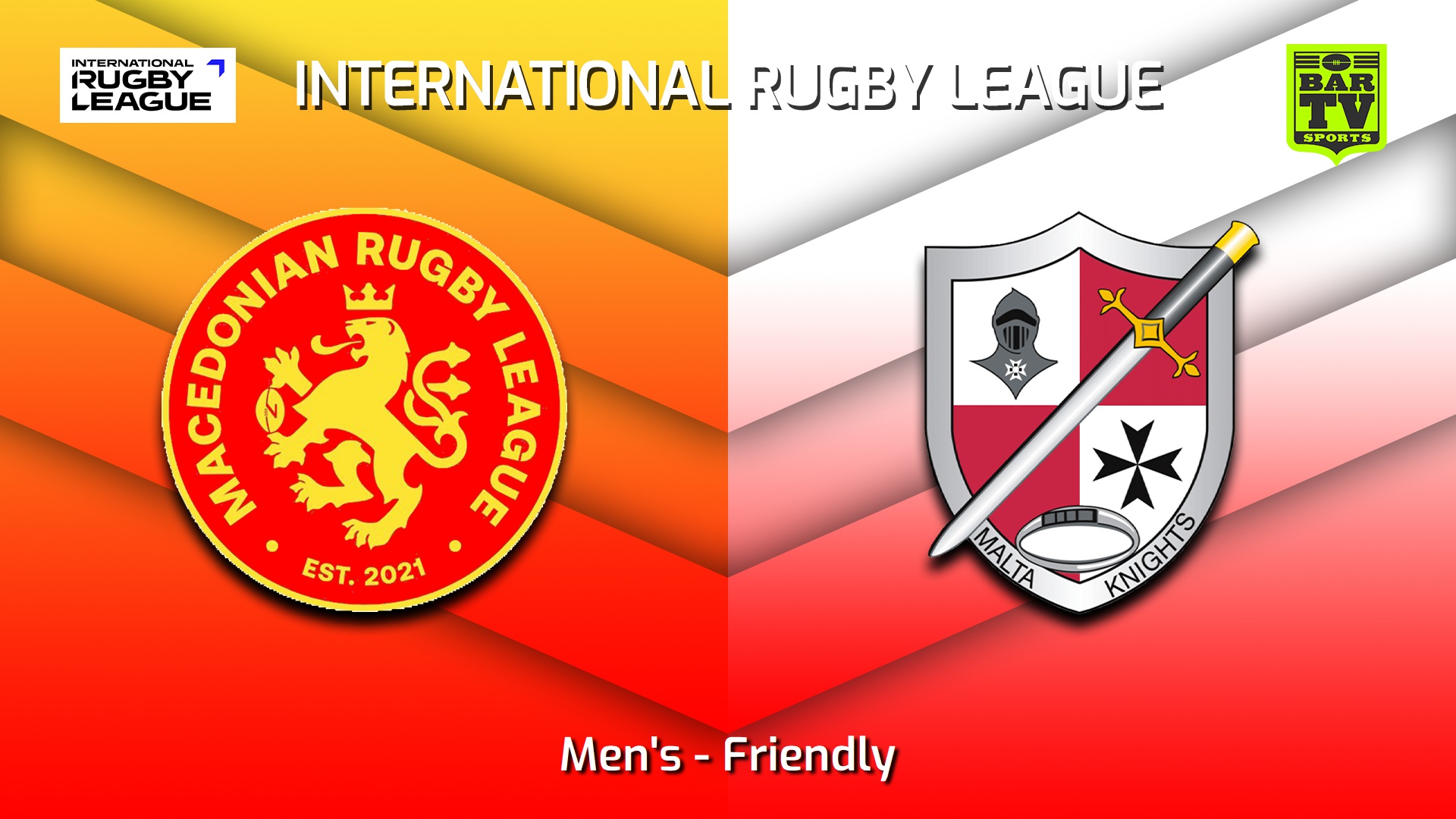 230226-International RL Friendly - Men's - North Macedonia v Malta Slate Image