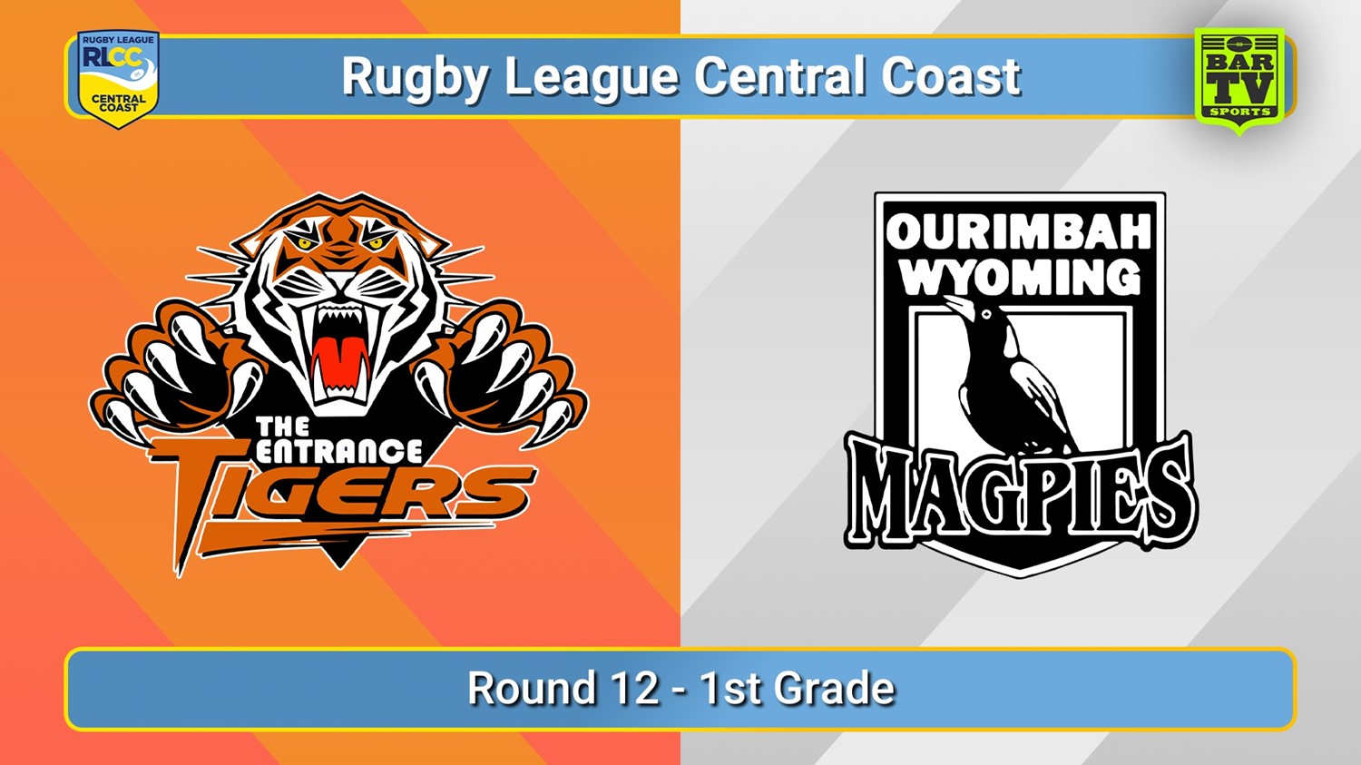 250706-video-RLCC Round 12 - 1st Grade - The Entrance Tigers v Ourimbah Wyoming Magpies Slate Image