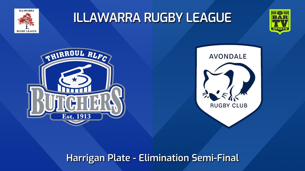 240824-video-Illawarra Elimination Semi-Final - Harrigan Plate - Thirroul Butchers v Avondale Wombats Slate Image