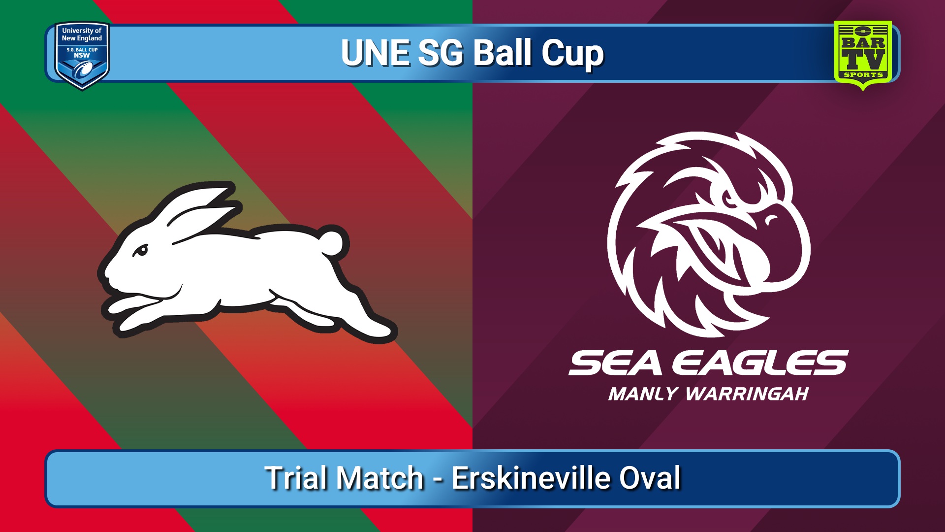 251214-video-UNE SG Ball Cup Trial Match - South Sydney Rabbitohs v Manly Warringah Sea Eagles Slate Image