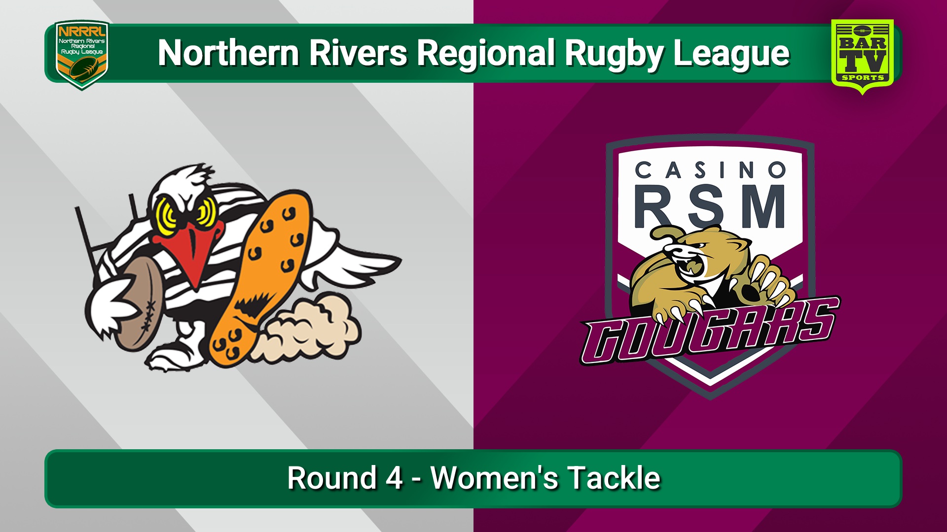 250719-video-Northern Rivers Round 4 - Women's Tackle - Tweed Heads v Casino RSM Cougars Minigame Slate Image