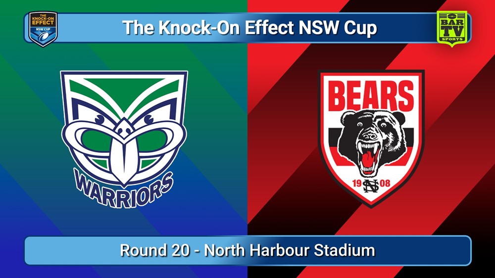250719-video-The Knock-On Effect NSW Cup Round 20 - New Zealand Warriors v North Sydney Bears Slate Image