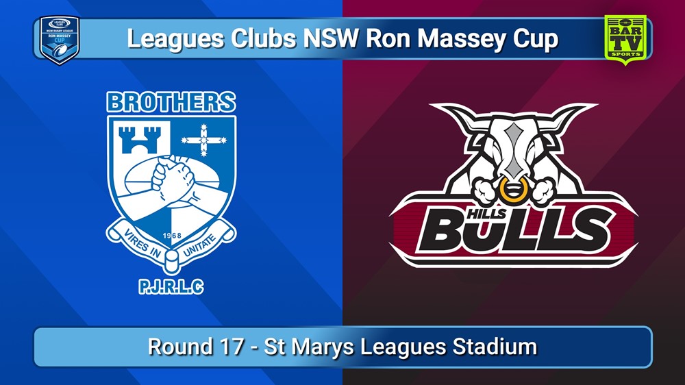 250726-video-Ron Massey Cup Round 17 - Brothers v Hills Bulls Slate Image