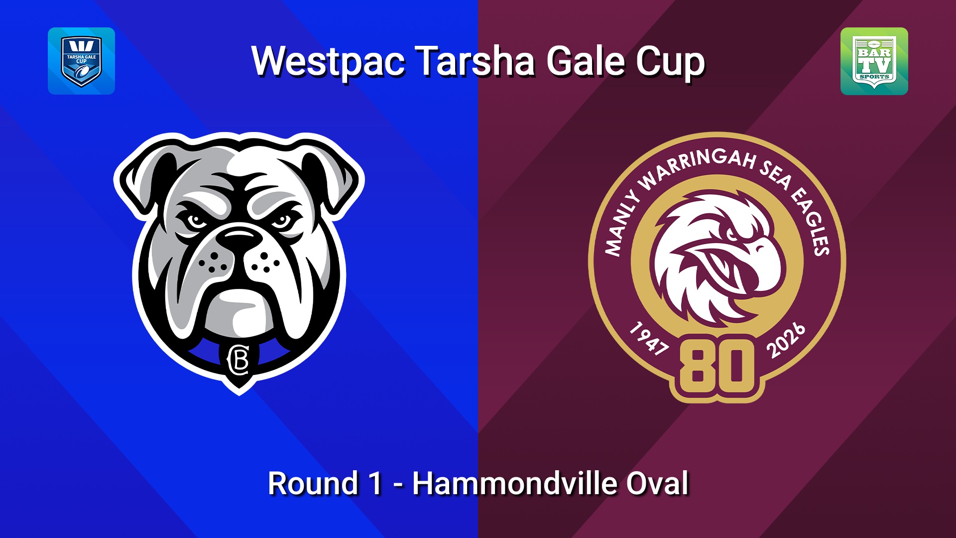 260207-video-Westpac Tarsha Gale Cup Round 1 - Canterbury-Bankstown Bulldogs v Manly Warringah Sea Eagles Slate Image