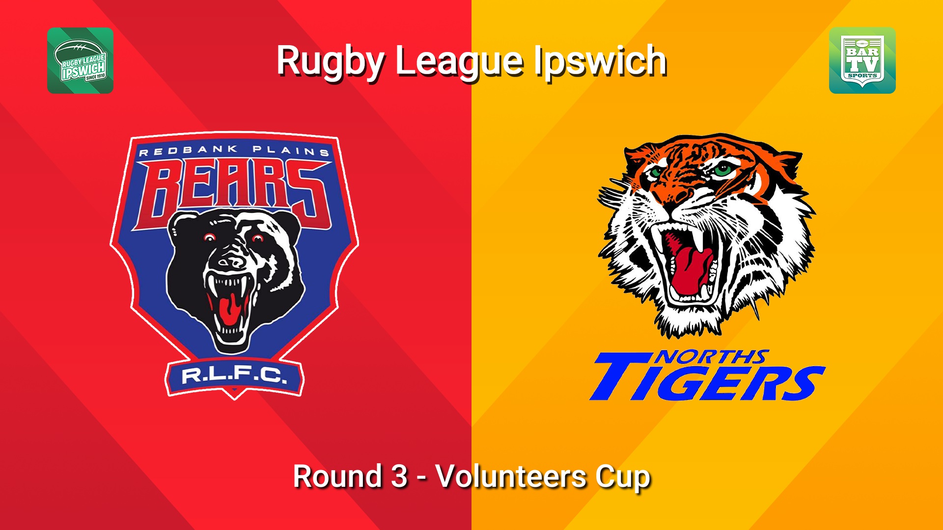 260411-video-Rugby League Ipswich Round 3 - Volunteers Cup - Redbank Plains Bears v Norths Tigers Slate Image