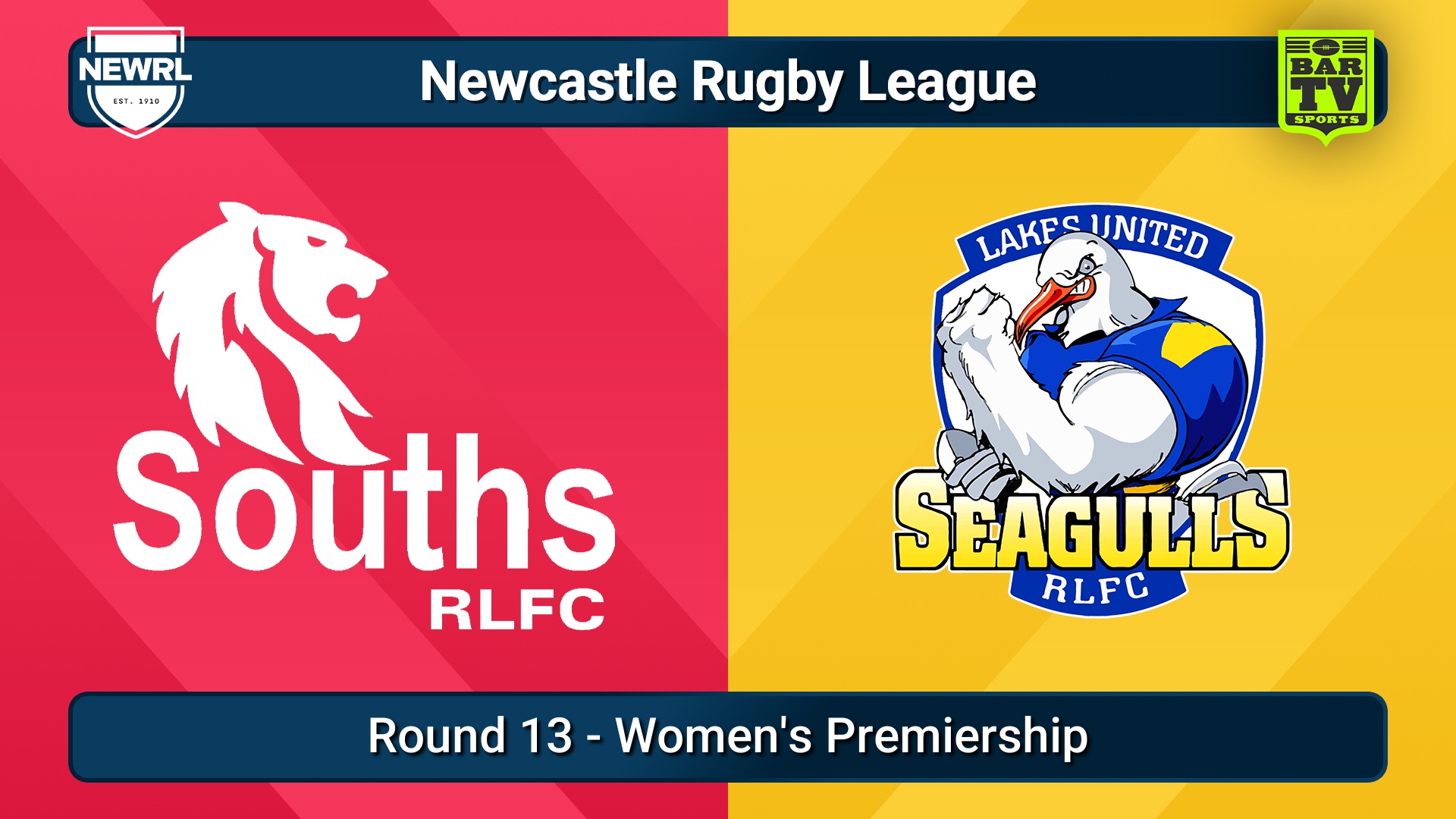 250727-video-Newcastle RL Round 13 - Women's Premiership - South Newcastle Lions v Lakes United Seagulls Slate Image