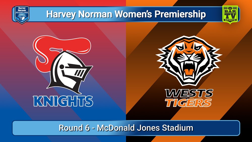 250809-video-Harvey Norman NSW Women's Premiership Round 6 - Newcastle Knights v Wests Tigers Slate Image
