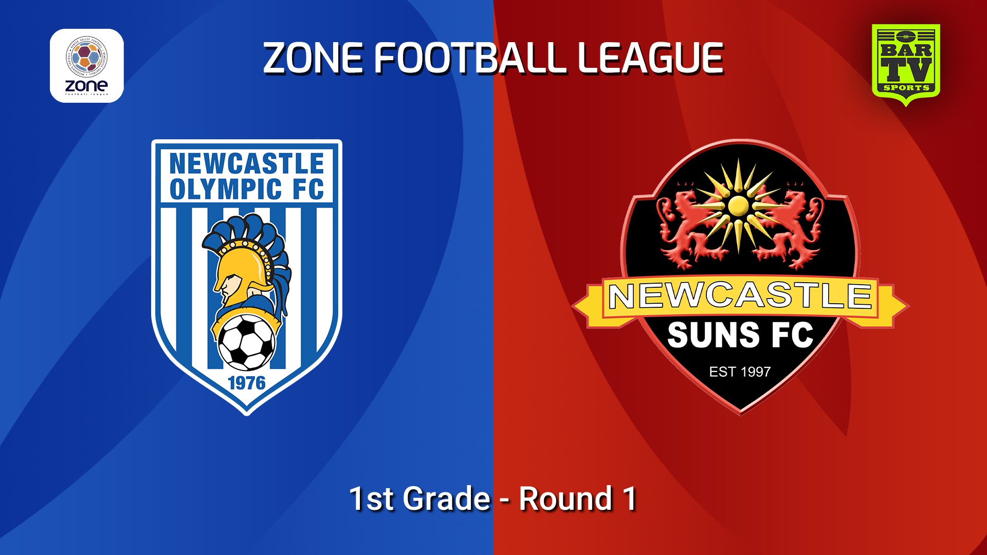260320-video-Newcastle Zone Football League Round 1 - 1st Grade - Newcastle Olympic v Newcastle Suns Slate Image