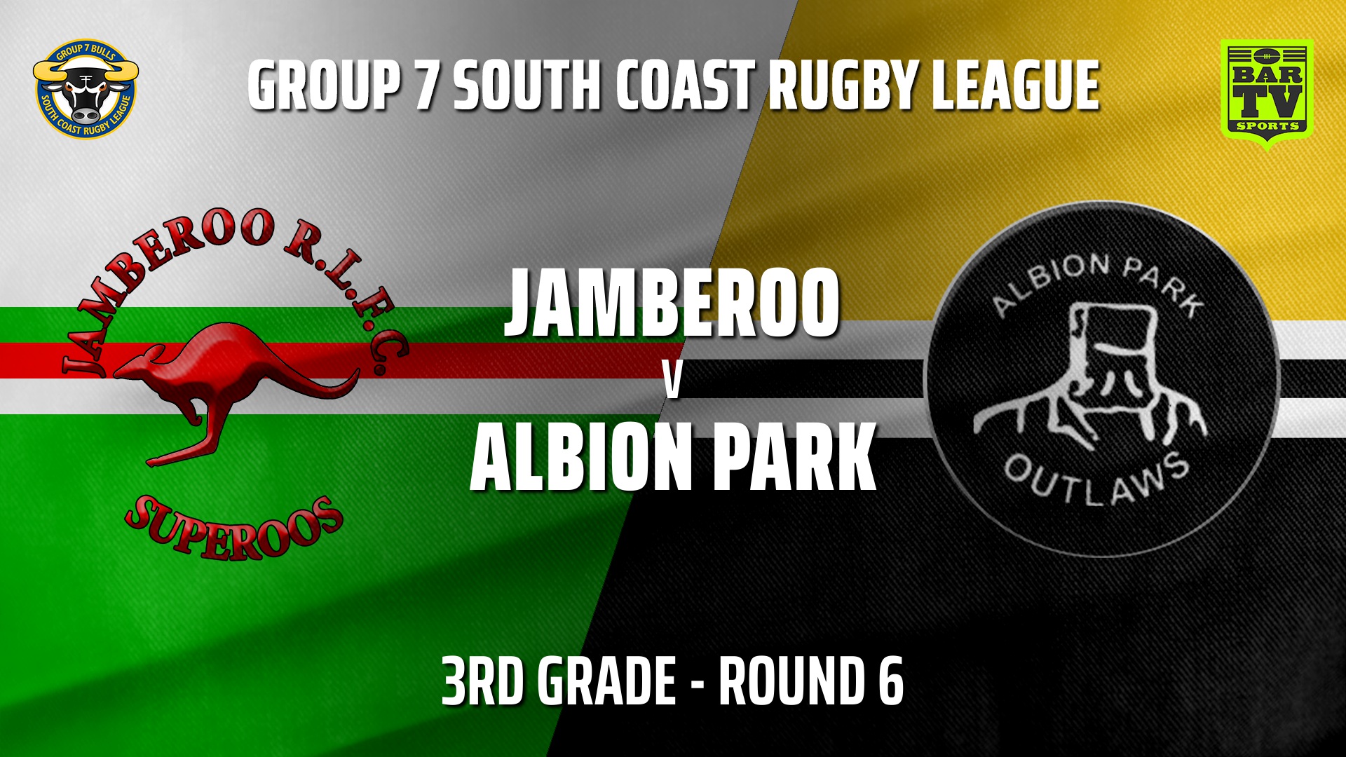 210522-Group 7 RL Round 6 - 3rd Grade - Jamberoo v Albion Park Outlaws Slate Image